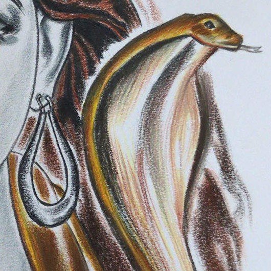 Divine Stillness - detail view