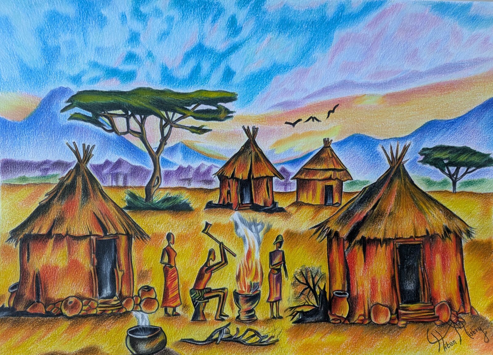African Village Life