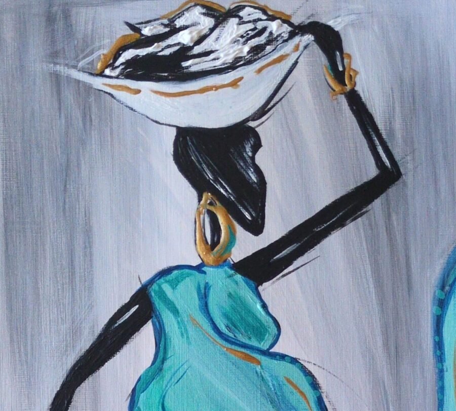 Grace in Motion - detail view
