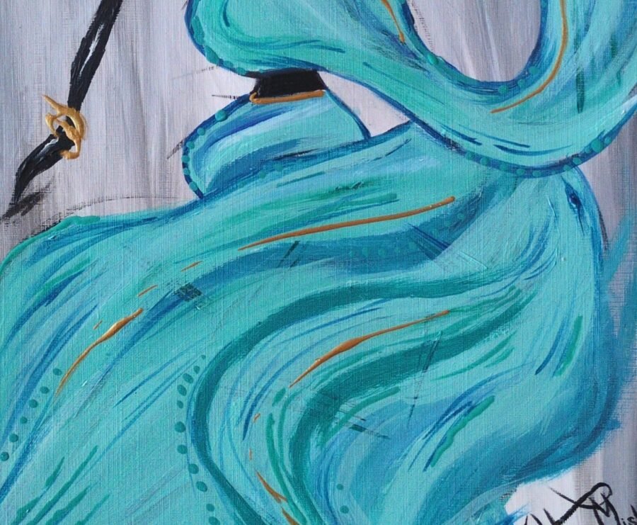 Grace in Motion - detail view
