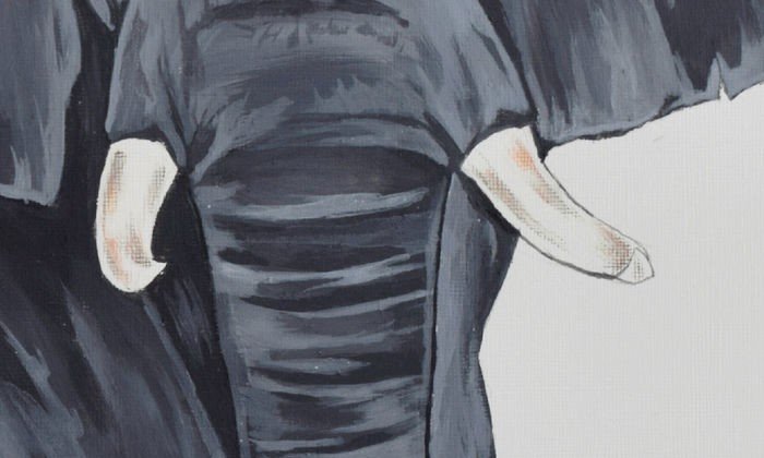 Enduring Presence - detail view